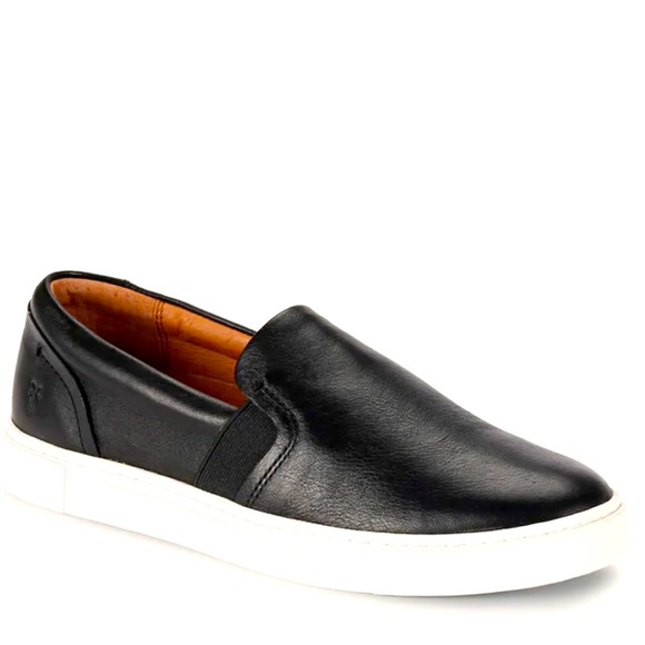 Frye Ivy Slip-on in black leather - Size 8 - Picture 1 of 4